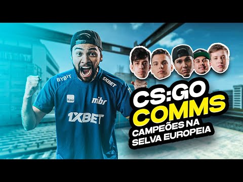 O MELHOR TIME DA EUROPA? | A COMUNICAÇÃO DO TÍTULO DO CCT EUROPE feat. NAK, APOKA, BT0 E LIMINHA