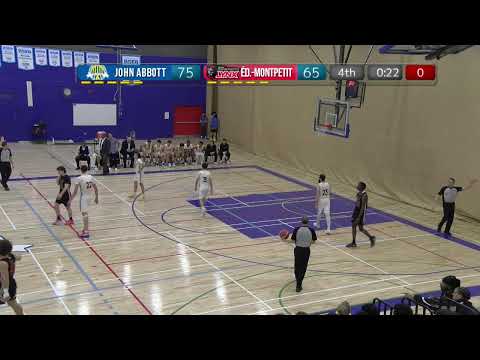 RSEQ Basketball masculin 🏀 Édouard-Montpetit @ John Abbott [2/7/2025]