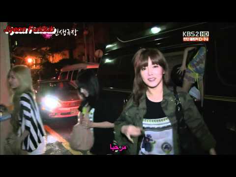 (JiyeonFunSub)T-ara Star Life Theater EP5 Part2 ArabicSub