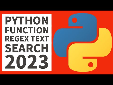 Python Programming Regex Text Search 2023