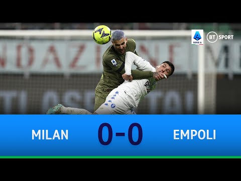 Milan vs Empoli (0-0) | Giroud denied a late winner as the points are shared | Serie A Highlights