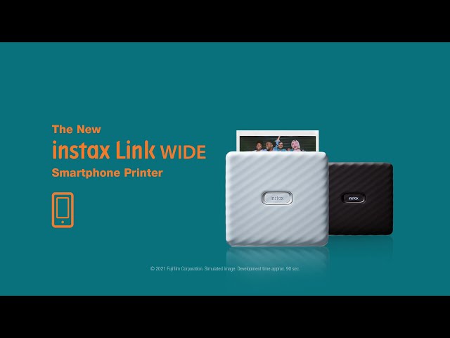 فوجي فيلم - إنستاكس طابعة لينك عريضة للهواتف الذكية أبيض