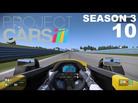 Project CARS Multiplayer [S3E10] Watkins Glen - Formula C - Training [DE] [1080p]