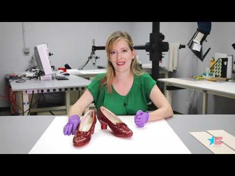How the Smithsonian Restored Dorothy's Ruby Slippers