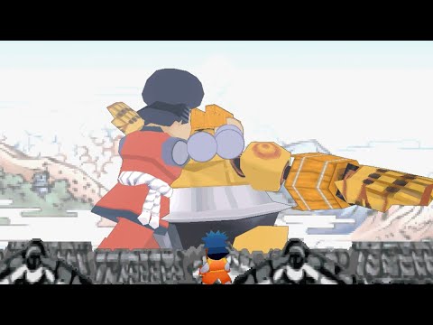 Ganbare Goemon DS  All Bosses (HD) Toukai Douchuu