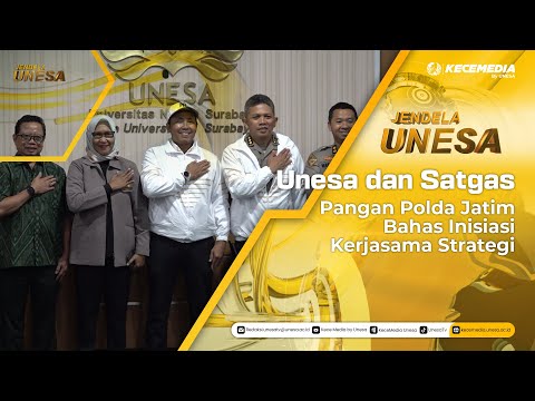 JENDELA UNESA: Unesa dan Satgas Pangan Polda Jatim Bahas Inisiasi Kerjasama Strategi