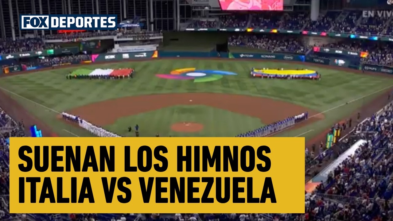 🇻🇪🇮🇹 VENEZUELA vs ITALIA | Himnos Nacionales previo a la semifinal | WBC 2026