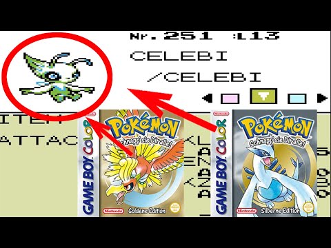 Celebi holen in Pokemon Gold Silber Glitch - Arbitrary Code Execution Glitch Pokemon 2. Generation