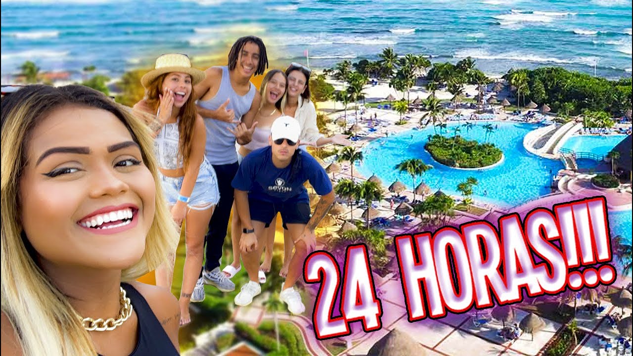 24 HORAS EM UM RESORT 5 ESTRELAS NO MÉXICO!!!