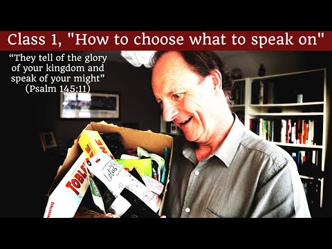 Tuesday Teaching Tips: Episode 204. "How to choose what to speak on"