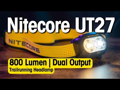 obsáhlá recenze čelovky nitecore UT27 800L