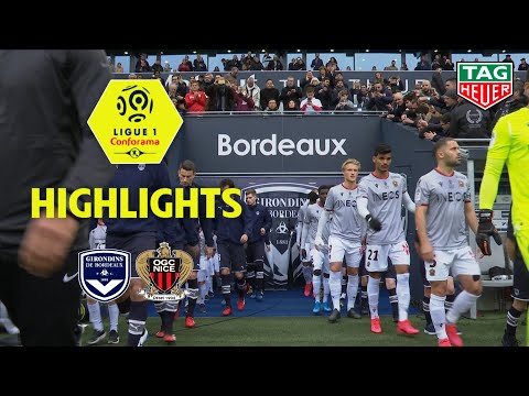 Girondins de Bordeaux - OGC Nice ( 1-1 ) - Highlights - (GdB - OGCN) / 2019-20