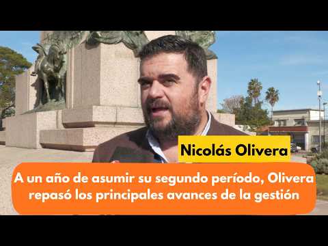 Nicolás Olivera hizo balance del primer año de su nuevo mandato en Paysandú