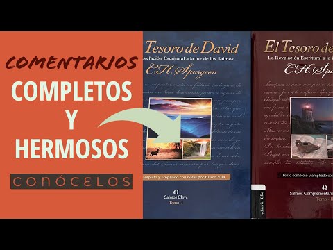 Tesoro de David COMENTARIO BÍBLICO de SALMOS CHARLES SPURGEON