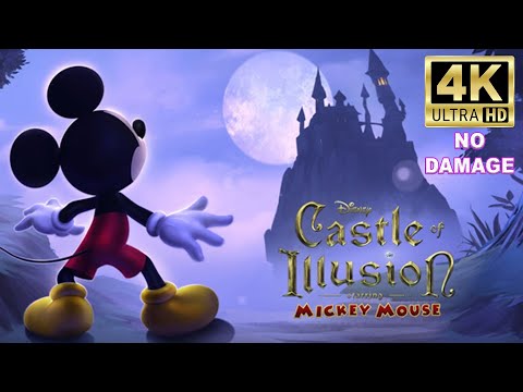 Castle of Illusion Starring Mickey Mouse Full Game 100% Walkthrough (No Damage) 4K