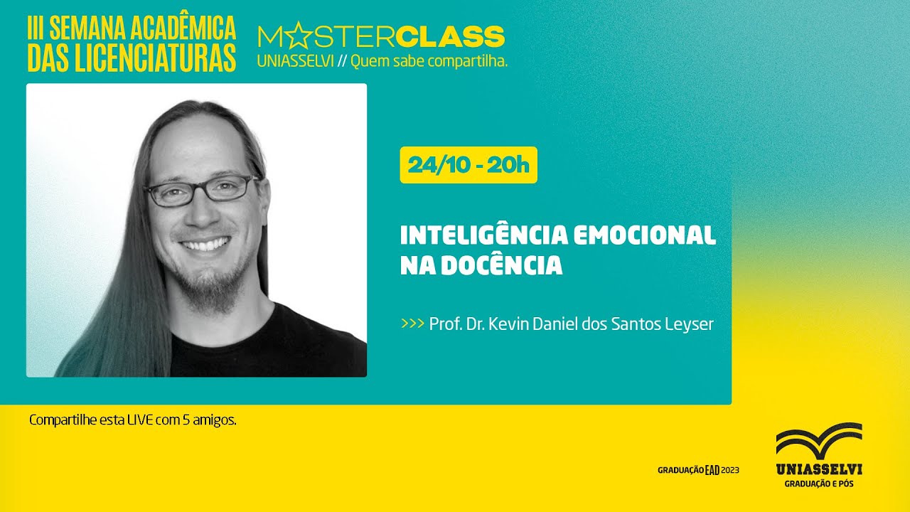 MasterClass: Inteligência Emocional na Docência