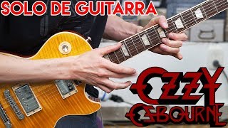 Gets Me Through Guitar Solo Cover | Ozzy Osbourne | Solo De Guitarra Electrica