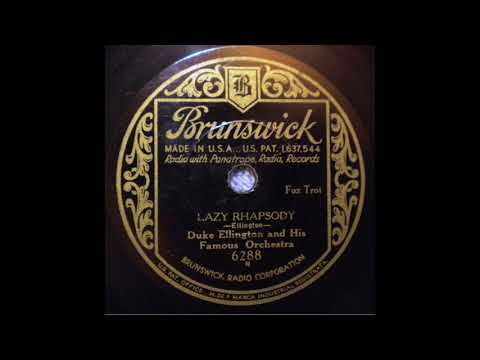 Lazy Rhapsody - Duke Ellington and His Famous Orchestra - 1932 - HQ Sound
