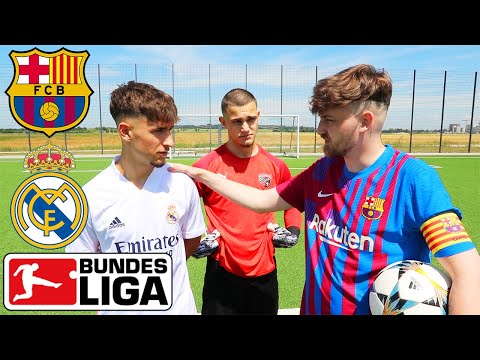 FUSSBALL CHALLENGE vs. U19 Bundesliga Spieler - Matti & Lukas | ViscaBarca