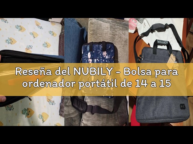 Vídeo relacionado con bannaq Bolso Mujer Impermeable con Organizador Extraíble, Bolso Universidad Mujer con capacidad para Ordenador Portátil hasta 15,6 pulgadas, Bolsos para Universitarias, Regala esta Navidad