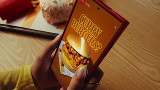 McDonald's x Old Chang Kee: Meet the NEW Curry Potato Chicken Burger