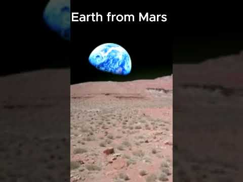 Earth Seen From Mars  #universe #astronomy #astrophysics #cosmicexploration