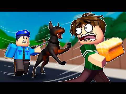 un niño tonto,  búsqueda del pan 1 (animación de memes en roblox)