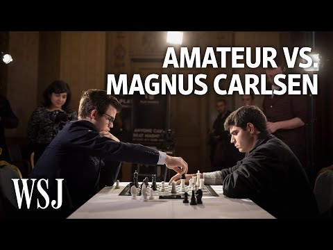 Amateur Challenges Chess Grandmaster Magnus Carlsen | WSJ
