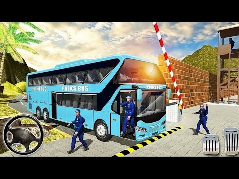Police Bus Driving Simulator Off Road Transport Duty - Android GamePlay