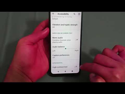 how to enable high contrast text in Nokia c01 Plus, Nokia mobile mein high contrast text enable Kare