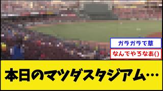 【悲報】本日のマツダスタジアム…【広島東洋カープvs横浜DeNAベイスターズ】【プロ野球なんJ 2ch】