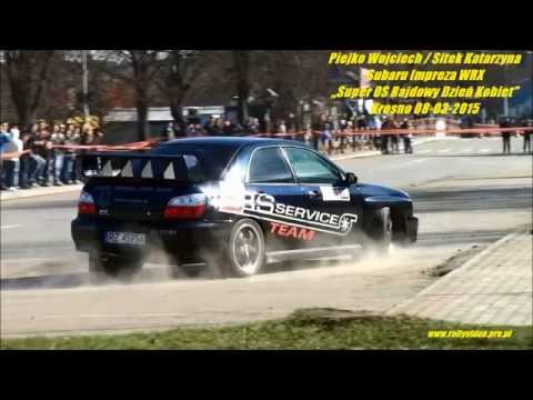 Wojciech Piejko/Katarzyna Sitek Subaru Impreza WRX, Rajdowy Dzień Kobiet Super OS Krosno 2015