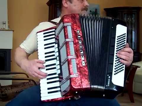 "Żółty jesienny liść" Janusza Laskowskiego  cover na akordeonie