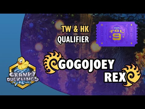 GogojOey vs Rex - ZvZ | Shopify TeamLiquid StarLeague 9 - TW/HK Qualifier | EPT Tournament