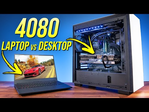 RTX 4080 Laptop vs Desktop - How Big is the Difference?