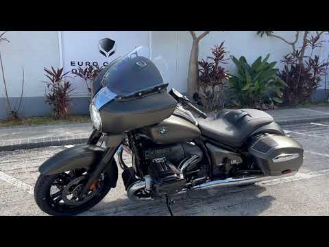 2022 BMW R 18 B Cruiser in Manhattan Metallic Matte at Euro Cycles of Tampa Bay Florida