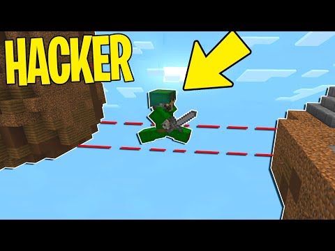 QUESTO HACKER VOLA NELLE BEDWARS!!