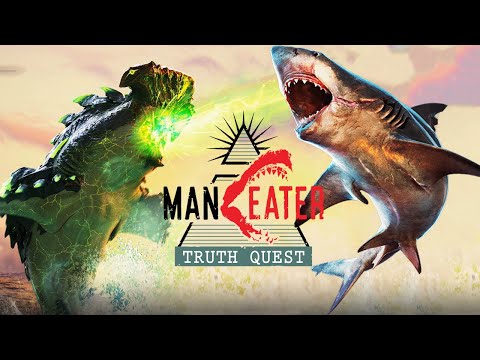 MANEATER - ALL CUTSCENES MOVIE including TRUTH QUEST DLC