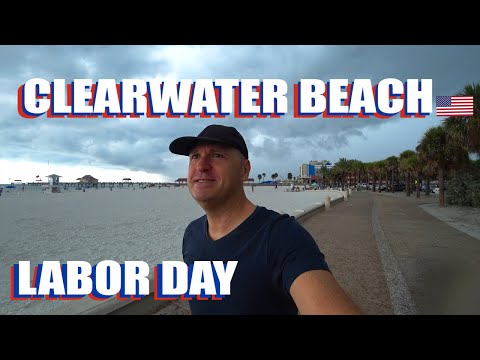 Clearwater Beach Florida Tour On Labor Day 2020