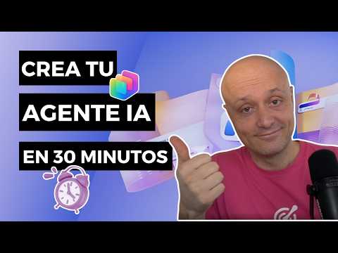 Cómo crear un Agente IA con Copilot Studio (sin escribir código)