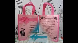 Jual Undangan Pernikahan Murah Goodie Bag Cantik Bermanfaat