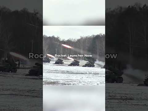 Rocket Launcher Now vs Then WW2