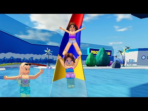 Llevo a mis hijas de vacaciones | Linda Roblox
