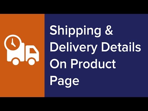 Kill 1 Buyer s Objection Display Estimated Shipping Delivery Details on WooCommerce Product Page