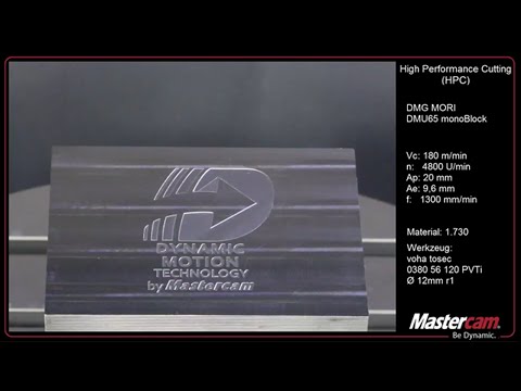 Mastercam High Performance Cutting (HPC) 