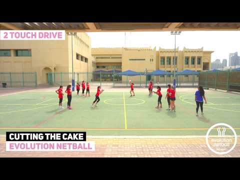 Evolution Netball Drills - Cutting the cake variations