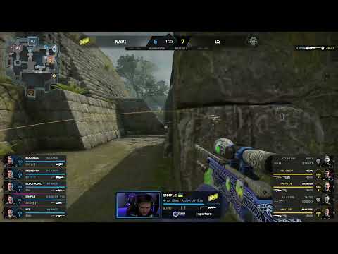 s1mple дал -4 NAVI G2