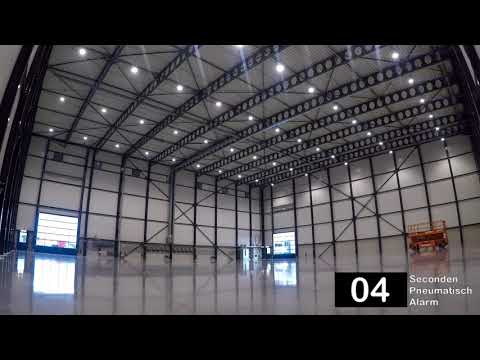 Vendrig Liquid Solutions - Proefblussing blusgasinstallatie PGS15-hal