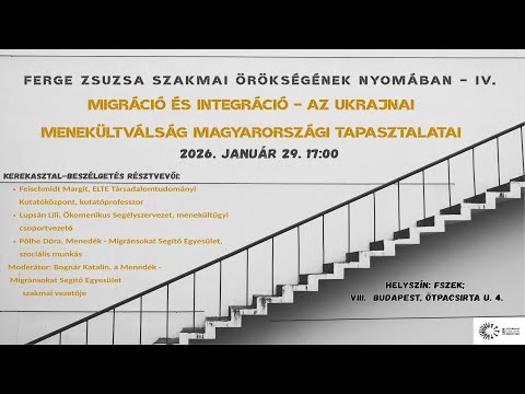 Migráció és integráció - Az ukrajnai menekültválság magyarországi tapasztalatai