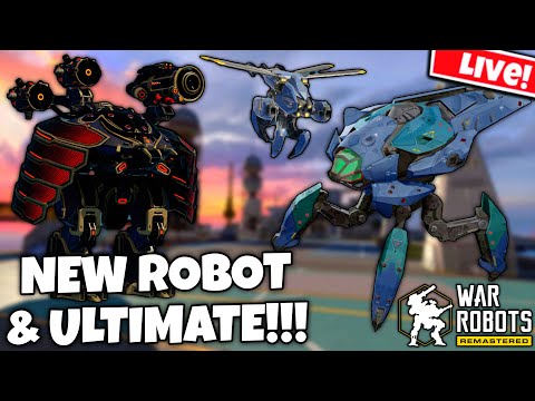 New ULTIMATE REVENANT & New ANAKSOR Robot | War Robots 11.8 Test Server